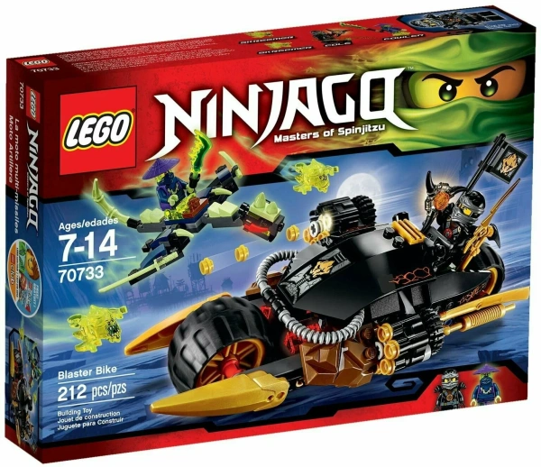 Конструктор LEGO Ninjago 70733 Бластер-байк Коула USED